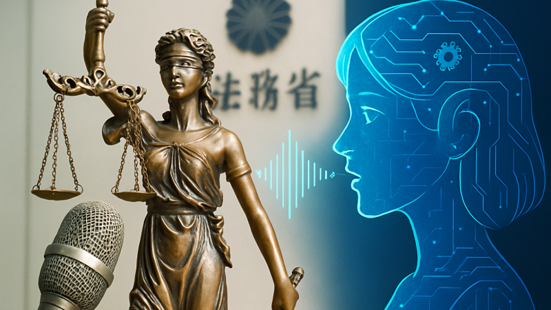 声優の声をAIが無断コピー──法務省が動き出した理由と、7月までにまとめる「指針」の中身