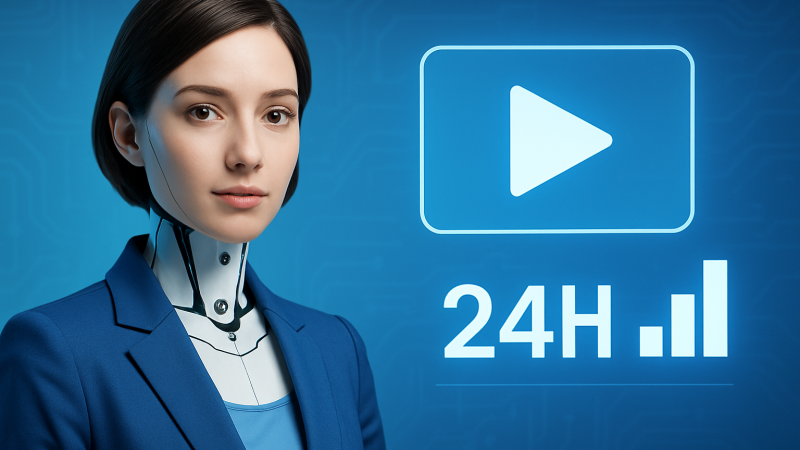 AIアナウンサーが51万回再生——「噛まないし24時間働ける」は本当か？
