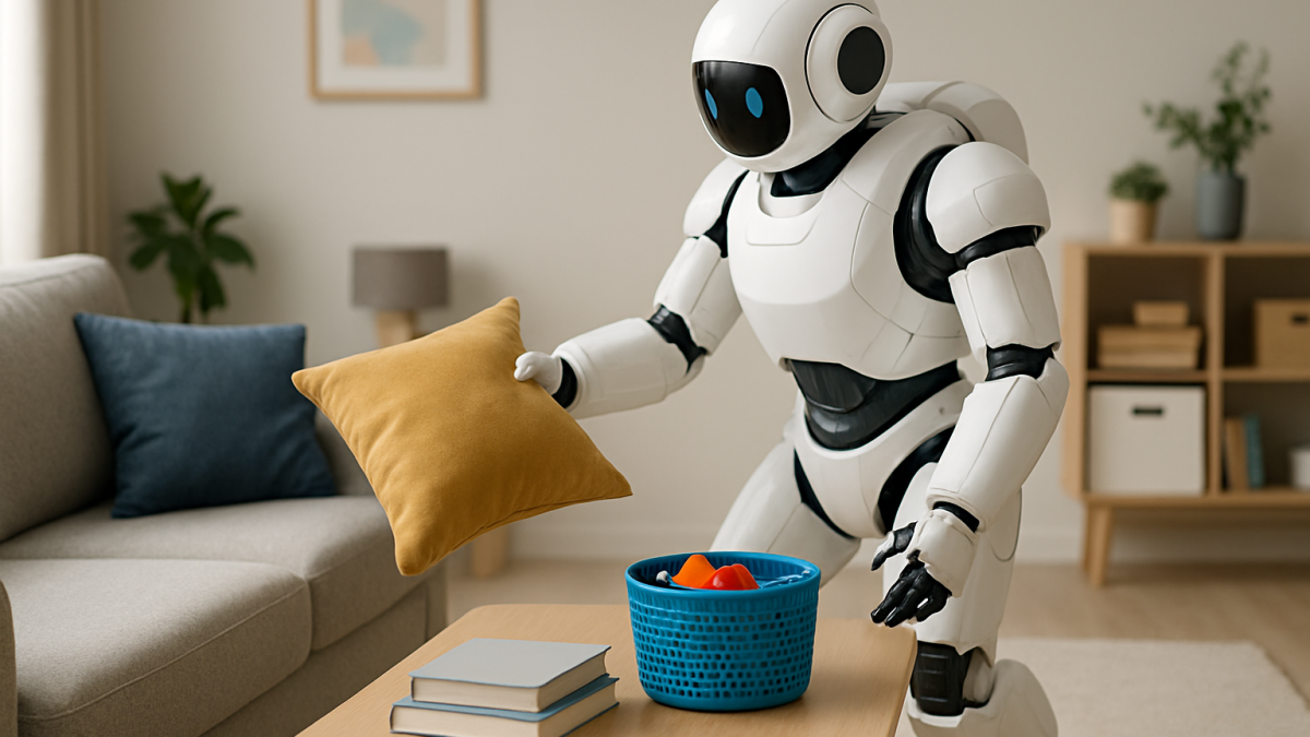 2体のロボットが2分で部屋を片付け、ベッドも整える——Figure AIが示す「家庭の未来」