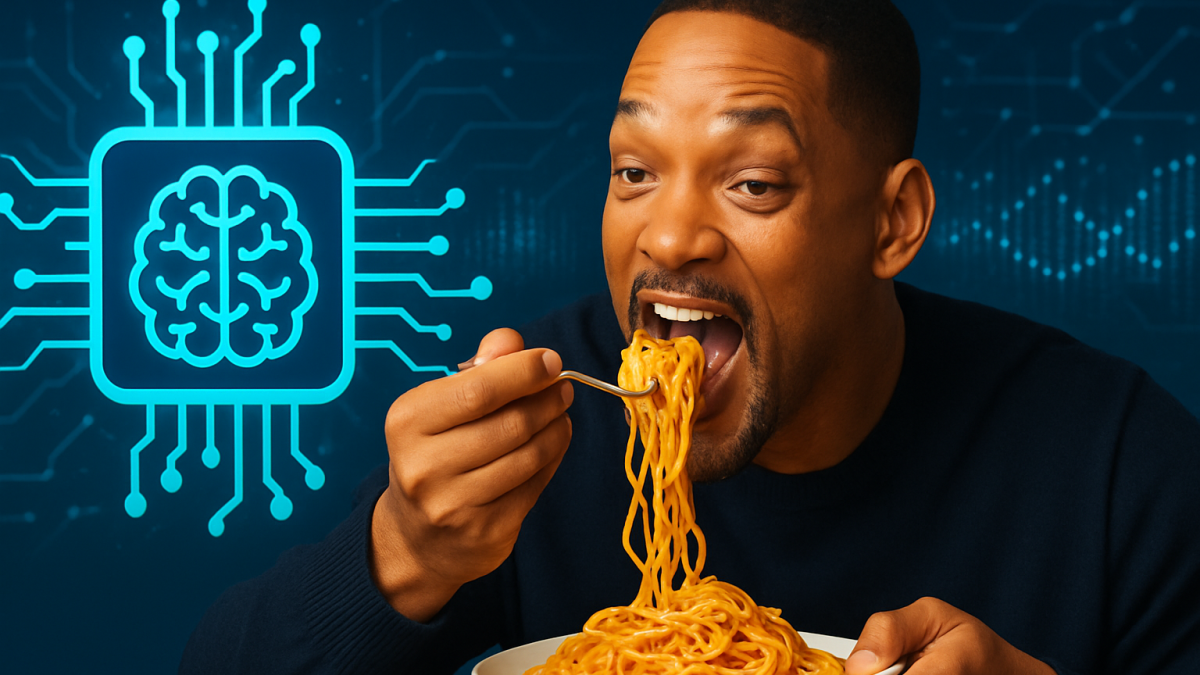 AIの進化を測るものさし——ウィル・スミスのスパゲッティ動画が110万いいねを集めた理由