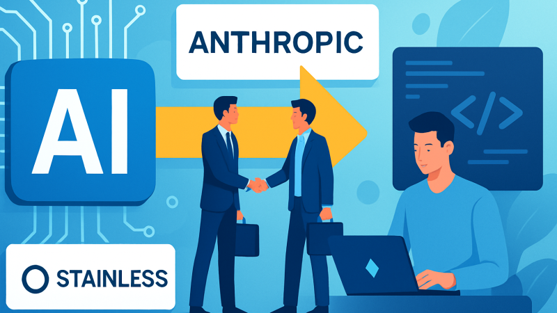 AnthropicがSDK企業Stainlessを約450億円で買収——OpenAIとGoogleが使っていたツールを「取り込んだ」意味