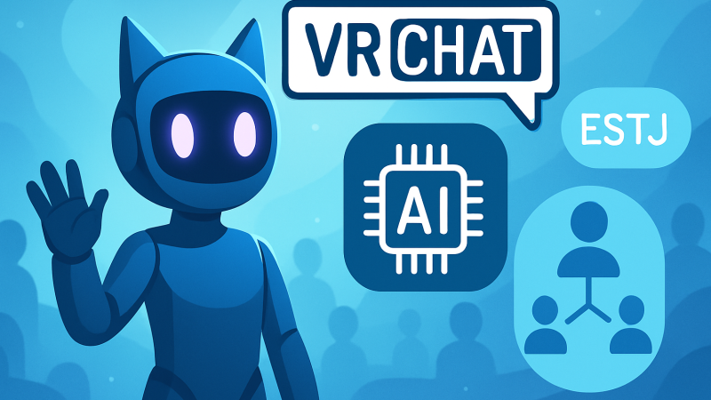 VRChat界隈で広がるMBTI図鑑×自己紹介カードのAIブーム、あなたのタイプは何型？
