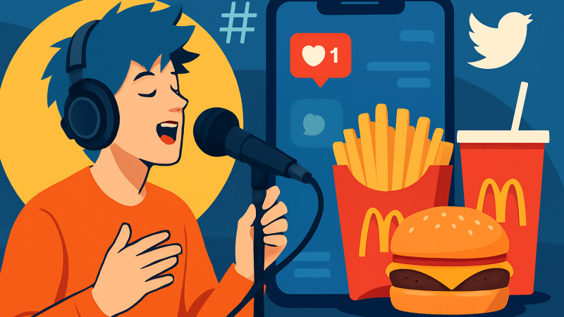 歌い手×マクドナルドのコラボが1万いいね超え——SNSマーケターが学べる「オタク文化活用」の勝ちパターン