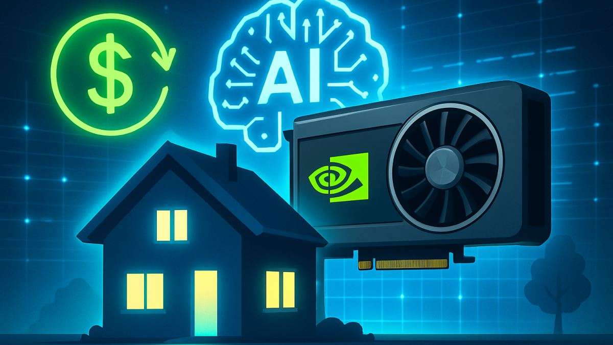 「家の壁にNVIDIAのGPU16基」——あなたの家が次世代AIデータセンターになる日