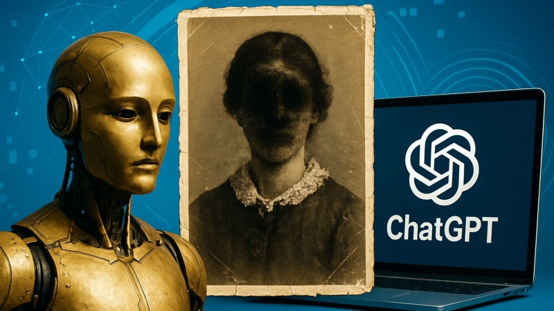 ChatGPTに「画像を復元して」と頼んだら、呪われたような写真が生まれてきた