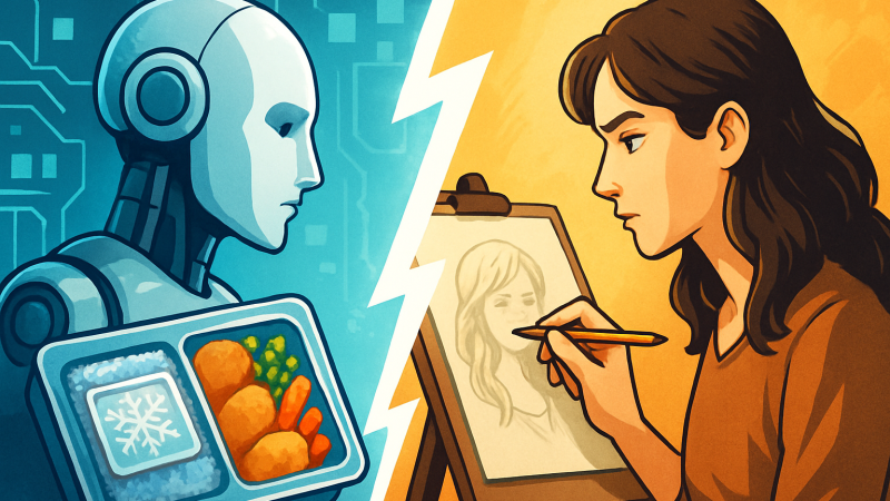 「冷凍食品を温めた人もシェフ？」——AI絵師と手描き絵師の「絵師」呼称をめぐる論争が再燃