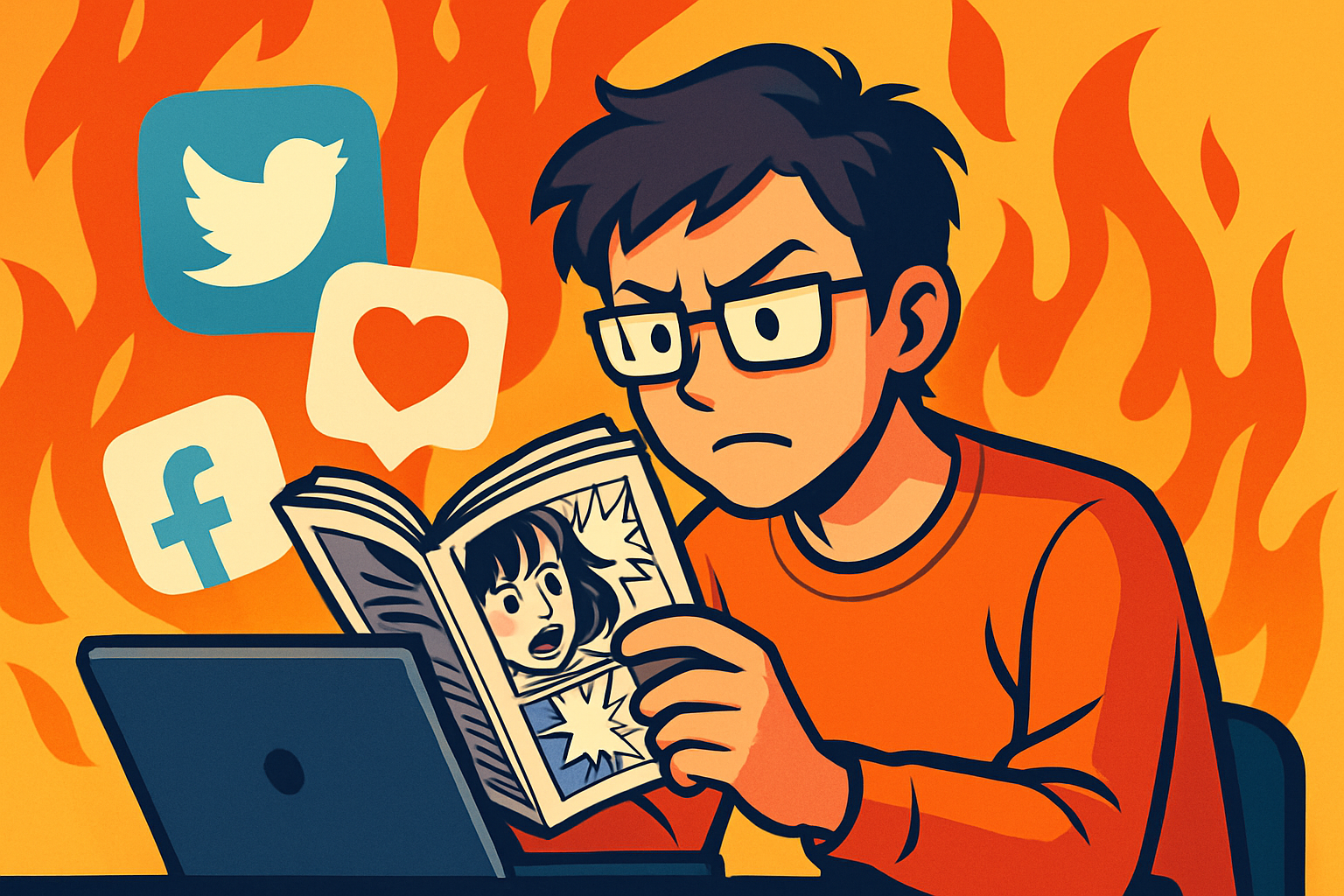 「炎上系エッセイ漫画」を副業として量産させる商売が告発される——SNSの「怒り経済」を解剖する