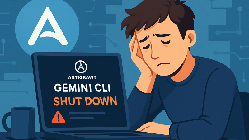 「OSSじゃなくなってて悲しい」——Gemini CLIが6月18日に完全終了、Antigravity CLIに移行した開発者が気づいたこと