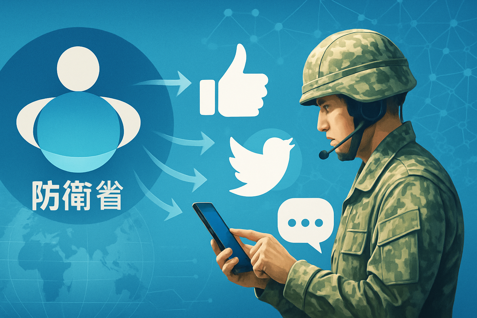 「黙っていると嘘が本当になる」——防衛省がSNS発信を「攻め」に転換した理由