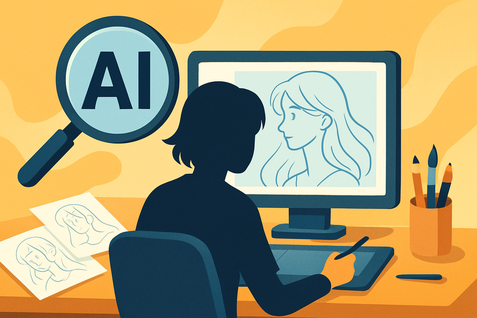 「AIだよね?」の一言が、なぜイラストレーターを追い詰めるのか
