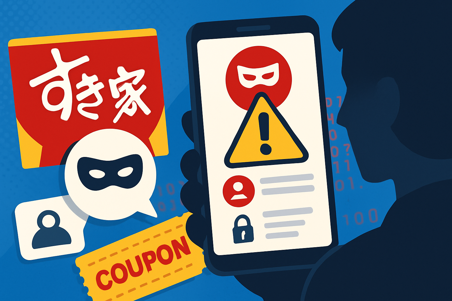 すき家公式が「偽アカウント」に注意喚起　クーポン当選DMで個人情報を狙う手口が拡散