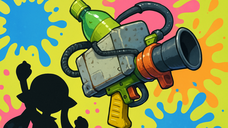 スプラトゥーン レイダース新ブキ公開、ガラクタ然としたジャンクデザインにファン熱狂