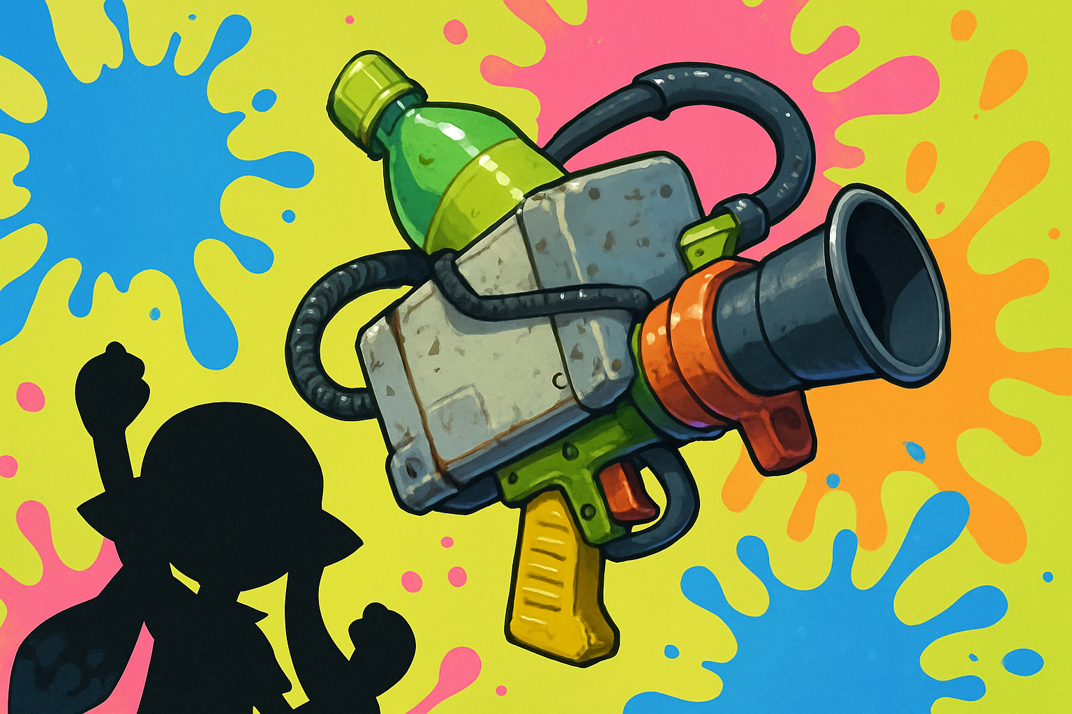 スプラトゥーン レイダース新ブキ公開、ガラクタ然としたジャンクデザインにファン熱狂