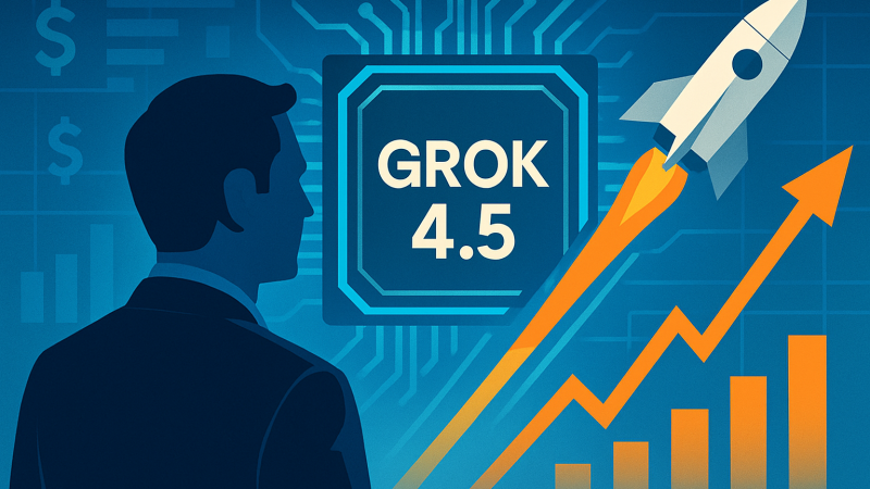 Grok 4.5が「即日」公開された理由——マスク氏が明かした”性能より速さ”という選択