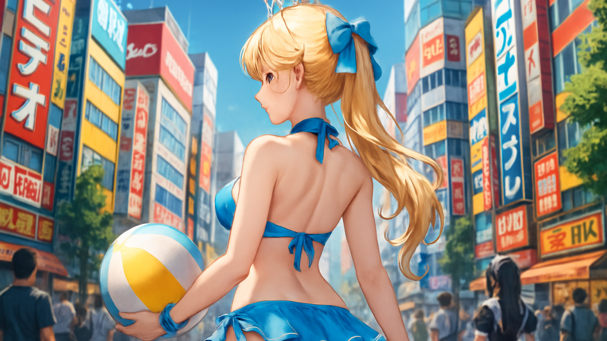 水着シンデレラが秋葉原に降臨、NIKKE夏イベント「WAVE TO YOU」でファンアートとコスプレが止まらない