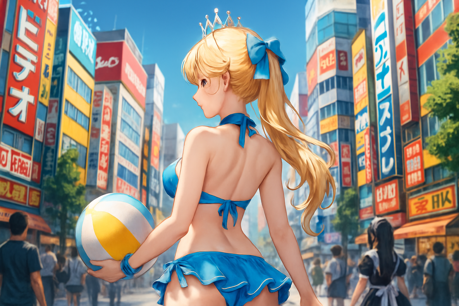 水着シンデレラが秋葉原に降臨、NIKKE夏イベント「WAVE TO YOU」でファンアートとコスプレが止まらない