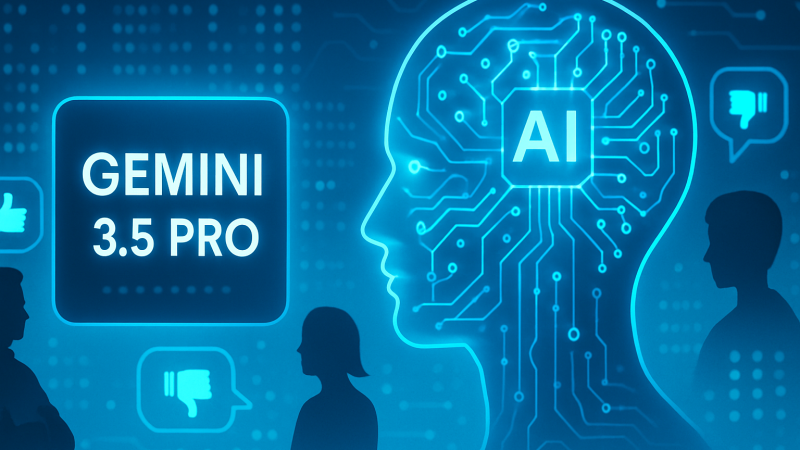 Gemini 3.5 Pro、リークだけで賛否両論——公式発表はまだ何もない
