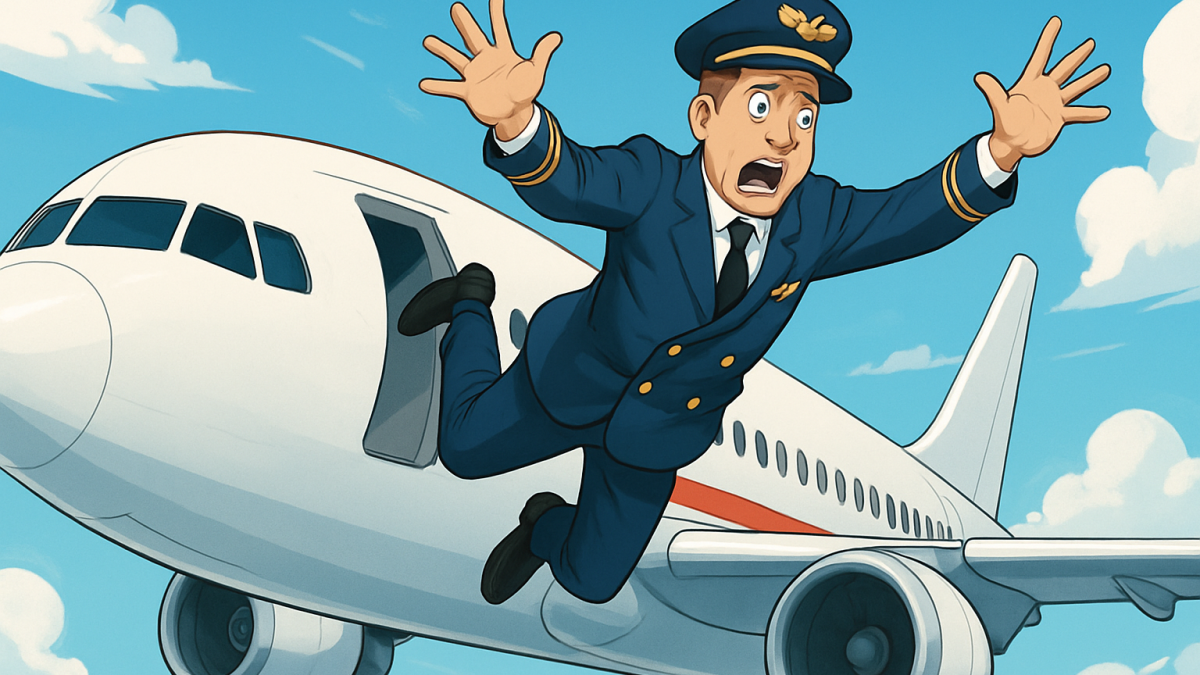 機長が機外に放り出される。18,162いいねを集めた「世界最悪の航空会社」シム、その中身
