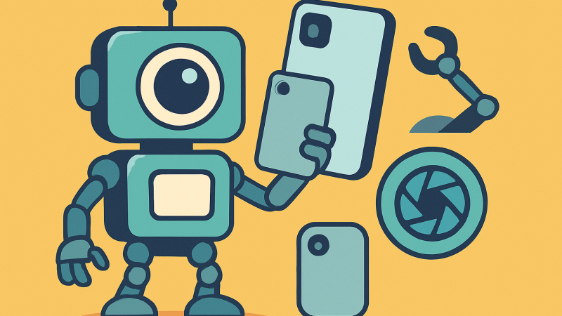 背面からアームが生えて被写体を追いかける、HONORの「Robot Phone」が上海で正式発表へ