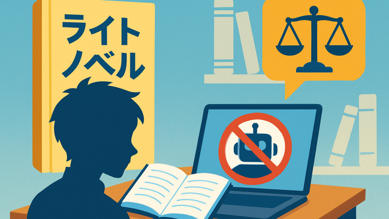 「生成AI使用で即失格」ライトノベル賞の規約が、なぜ今Xで議論を呼んだのか