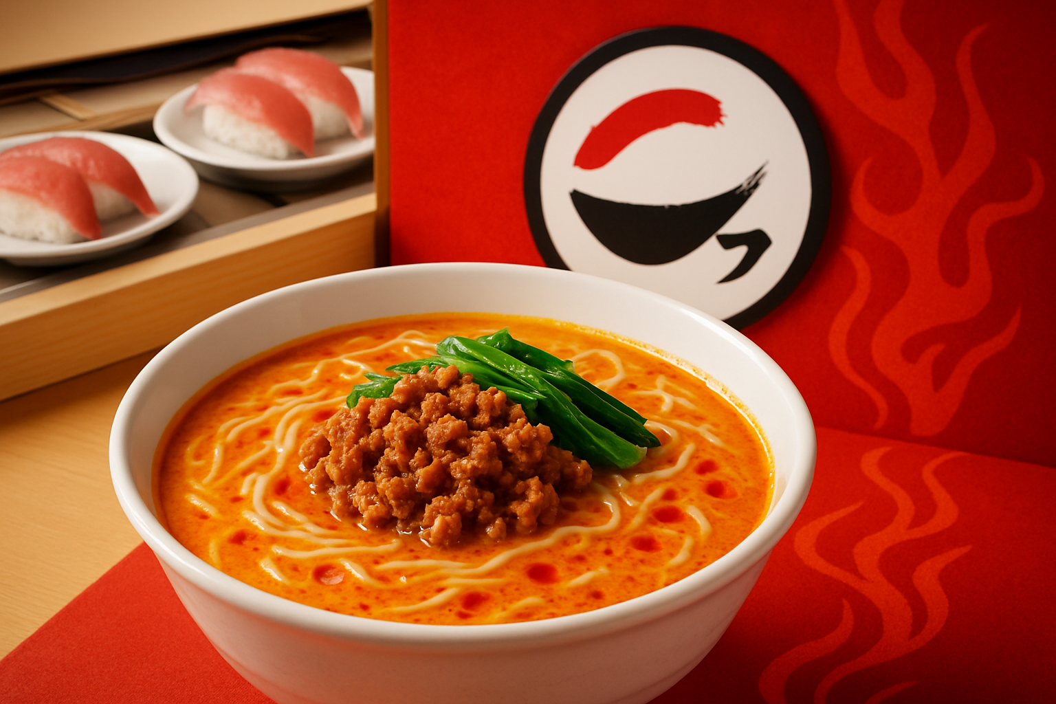 スシローが担担麺の「目利き」を口説いた理由 ― 25万食限定コラボに見るインフルエンサー監修の勝算