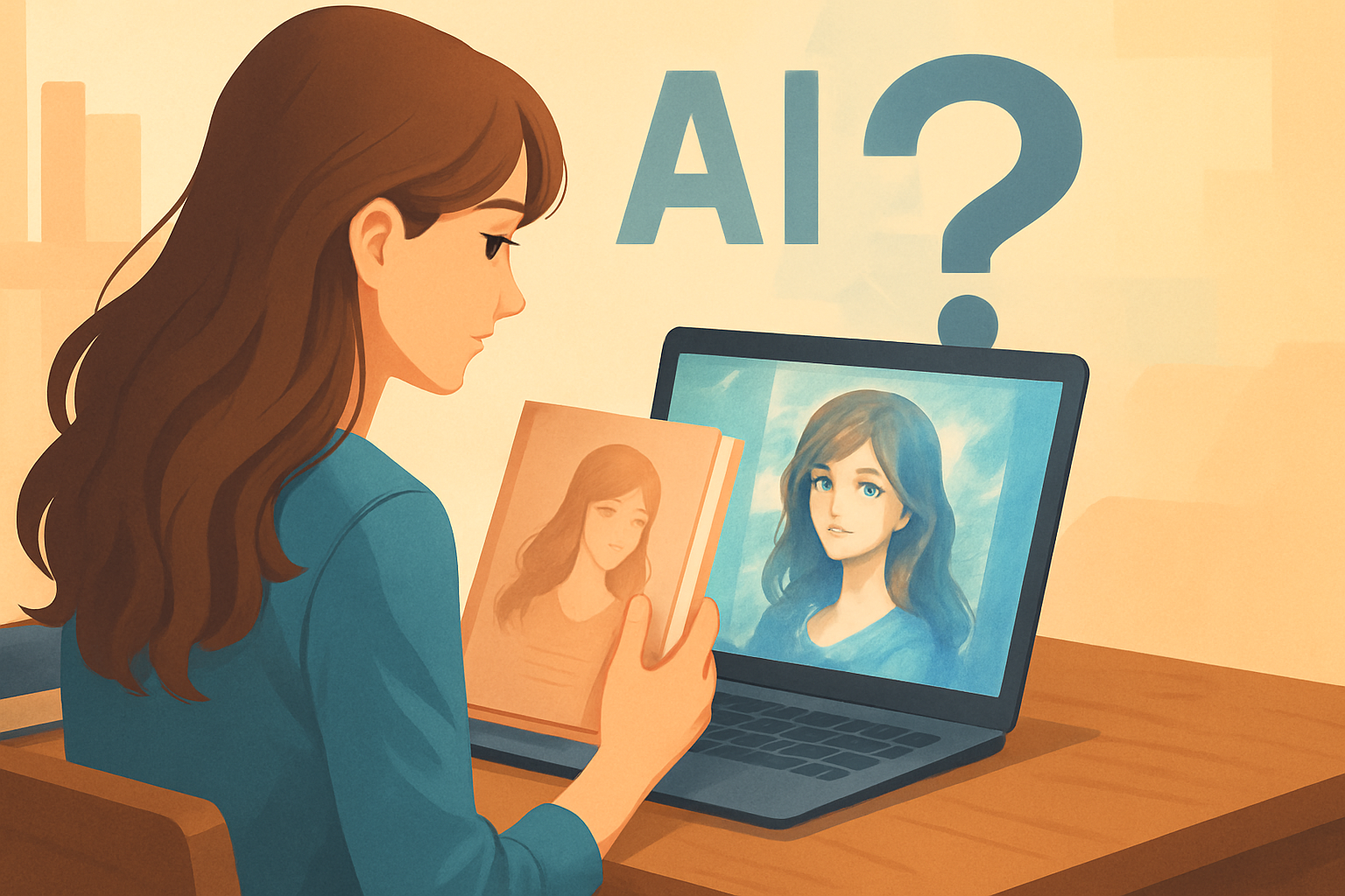 同人小説のAI表紙、なぜここまで揉めるのか
