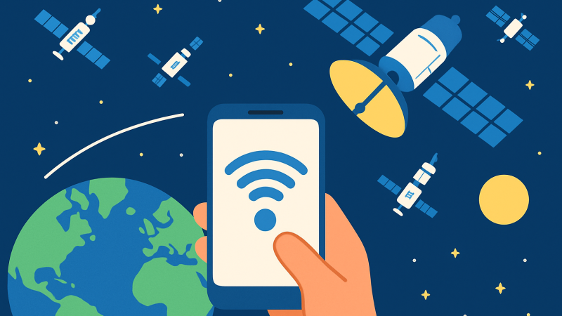 アマゾンが5105機衛星でスマホ直結通信へ、2028年開始を目指しFCCに申請