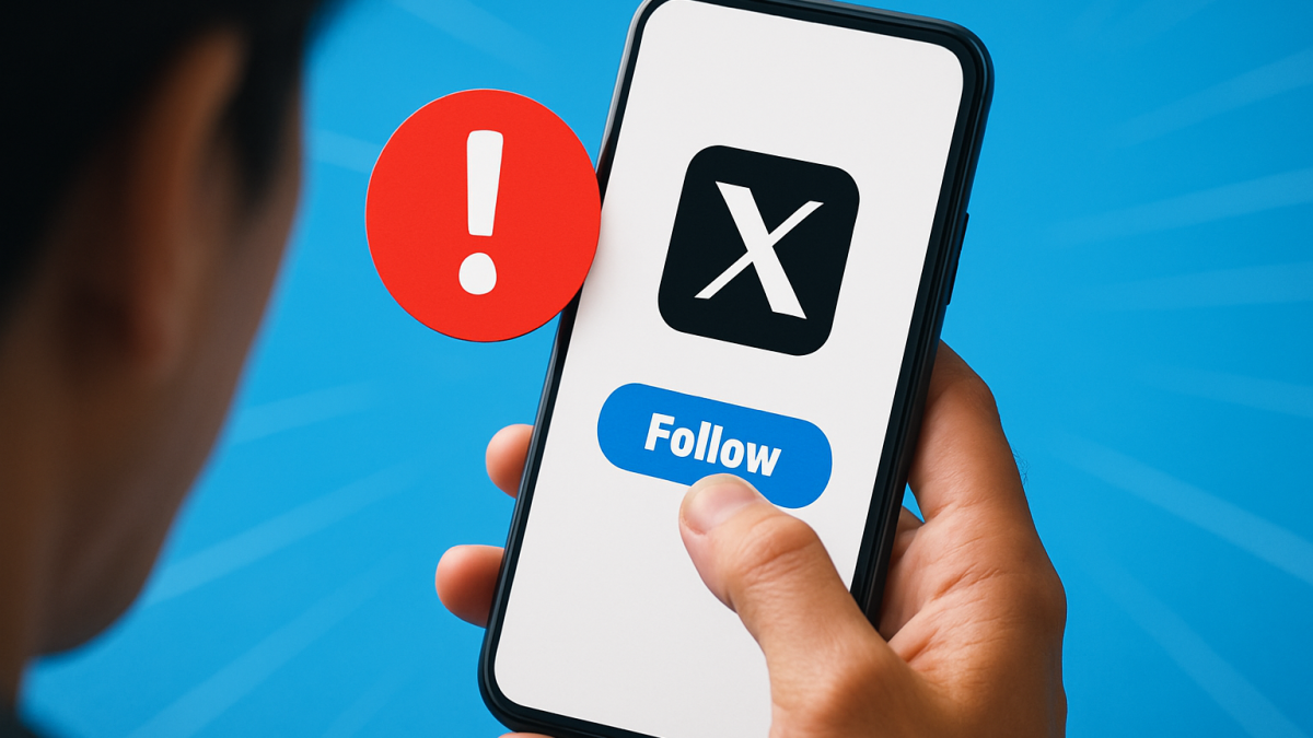 Xアプリ更新でフォロー誤操作が多発、ユーザー混乱広がる