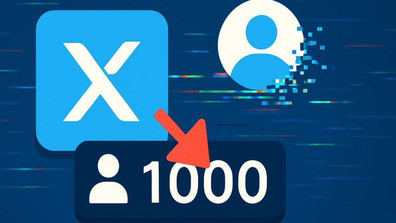 Xでフォロワー急減の報告相次ぐ——「新しい順」に変えたら戻った？表示バグの正体を追う