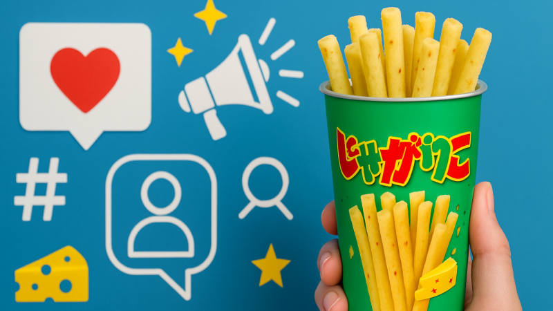 カルビー「じゃがりこメーカー」が推し活UGCツールとして大人気——リニューアルで広がるブランドファンマーケティングの可能性