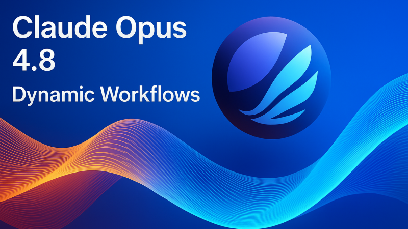 Anthropicが41日ぶりに「Claude Opus 4.8」を発表——75万行のコード移行を11日で終わらせたDynamic Workflowsの衝撃