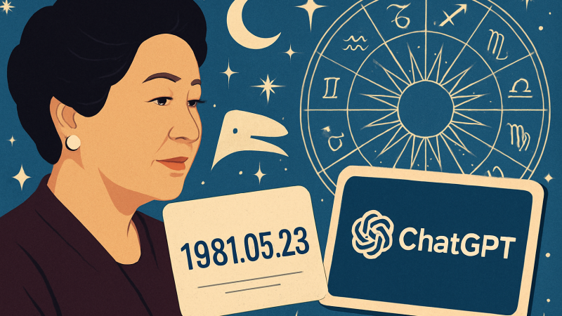 ChatGPTで「細木数子風占い」が大流行——生年月日だけで”当たりすぎて怖い”を体験する人が続出