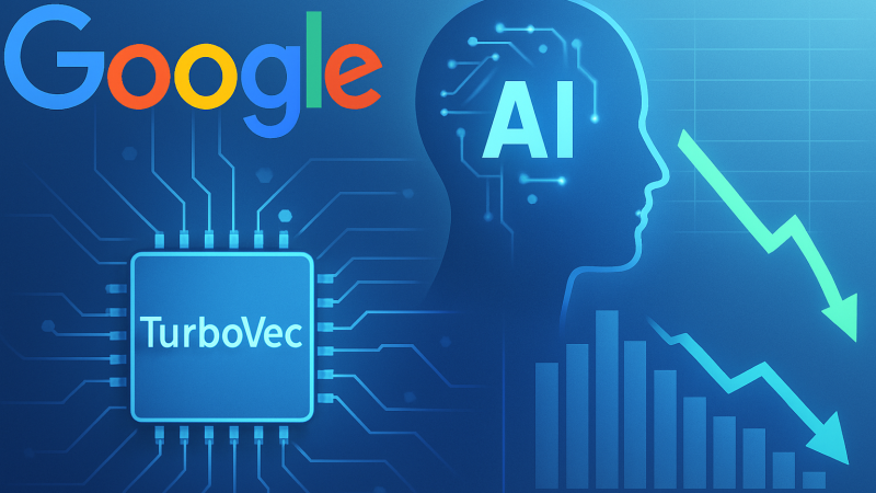 GoogleのAIツール「TurboVec」がXで話題——メモリ株急落の黒幕？実態は87%削減の便利ツールだった
