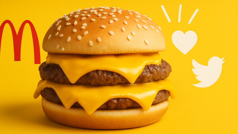 「チー」連発で9000いいね——マクドナルド公式のチーチーダブチ投稿が想定外のバズを生んだ理由