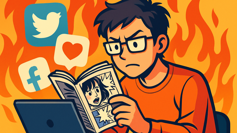 「炎上系エッセイ漫画」を副業として量産させる商売が告発される——SNSの「怒り経済」を解剖する