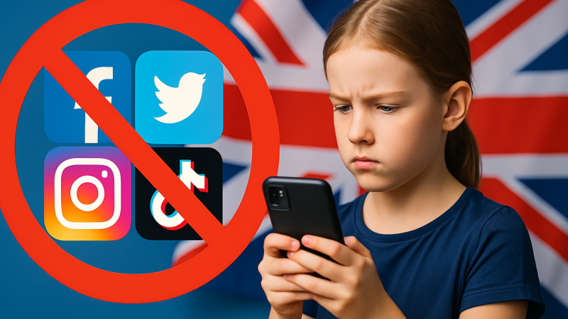 英国が「子どもを不幸にする」SNSを16歳未満全面禁止へ——2027年春施行・2万いいね速報が示す規制ドミノの現在地