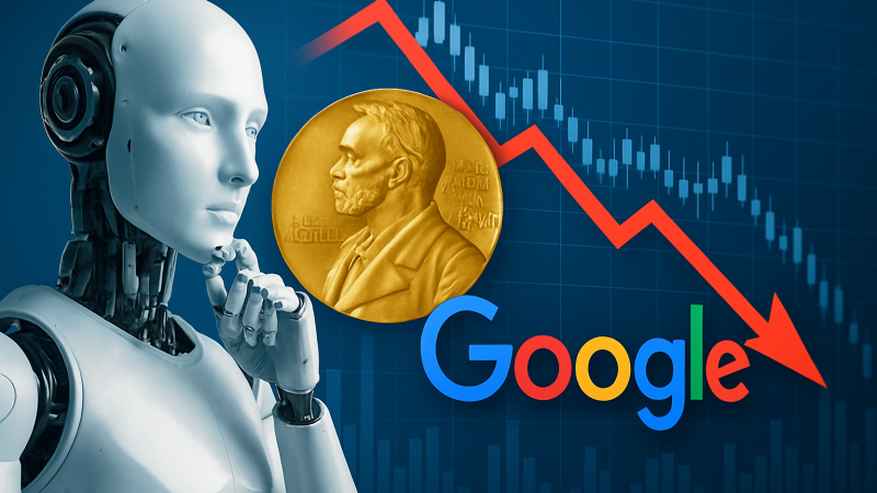 ノーベル賞研究者もAI人材戦争に消えた——Google株価5%超急落、時価総額が数十兆円規模で消えた日