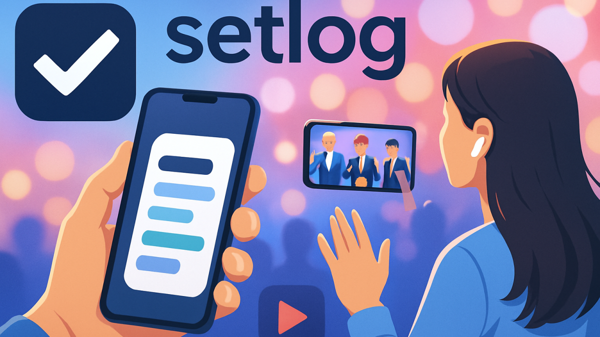「setlog」がXで急拡散——1時間ごとに2秒、アイドルも芸人も沼にはまる日常記録アプリの正体