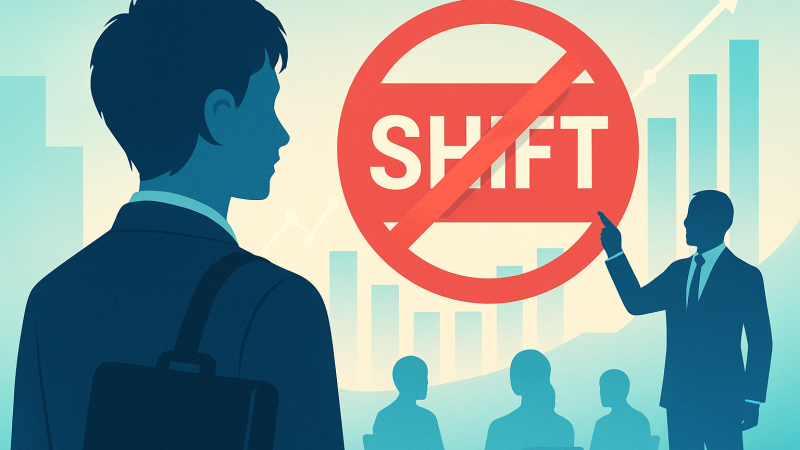 SHIFTが440人の採用を止めた日——「新卒に10年分のスキルを1年で」の中身