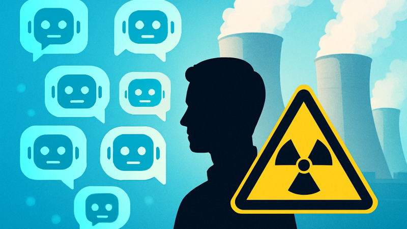 「中国の原発の方が多い」——5つのAIに同じ質問をぶつけたら、1つだけ違う答えを返した
