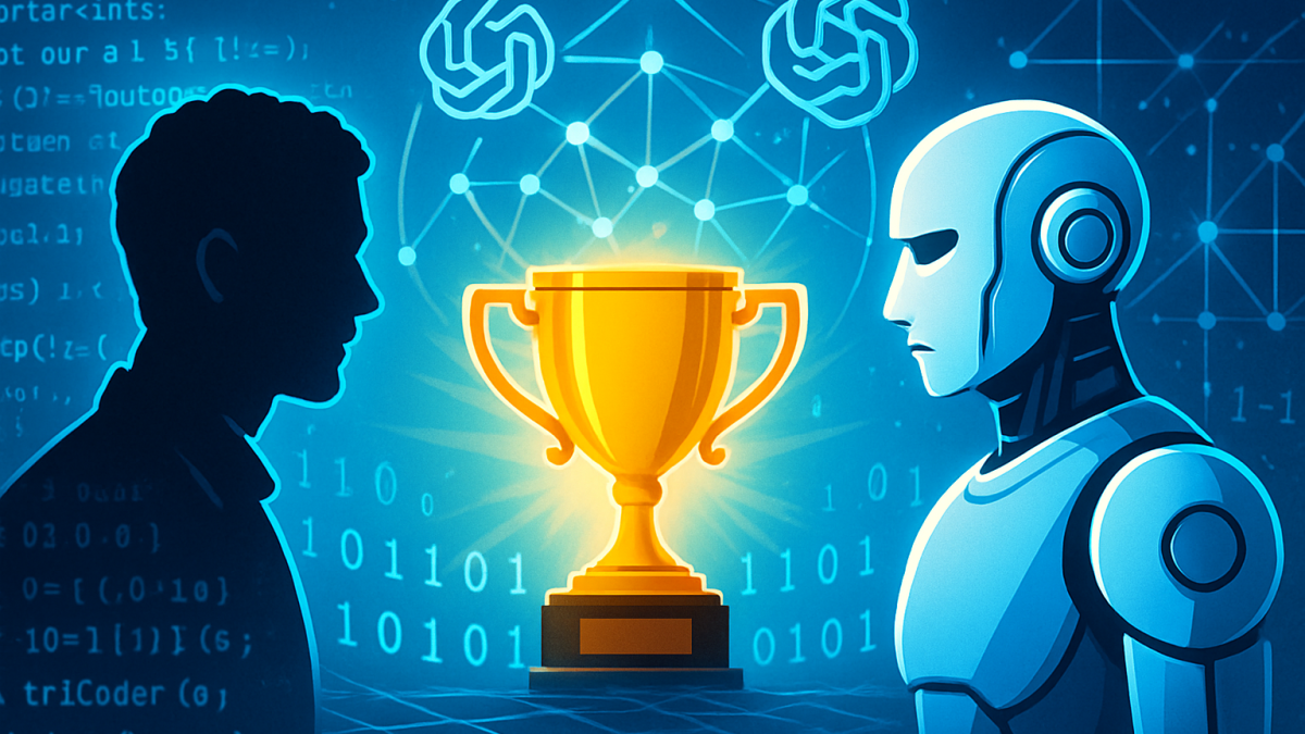 OpenAIのAIがAtCoder世界一決定戦で全問正解、人類王者を「E問題」で封じる