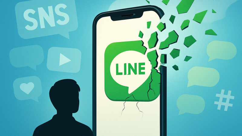 LINE VOOM、9月30日で消える——「邪魔だった」という本音が語る、SNS運用の潮目
