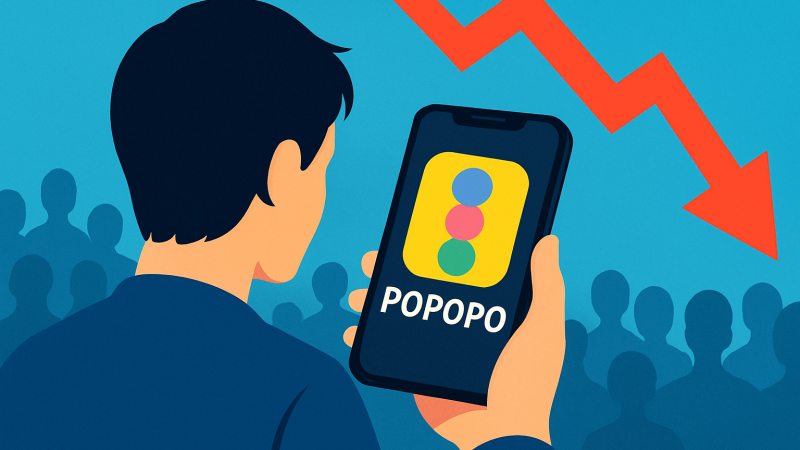 初日1位、3日後に視聴者30人——1億円配ったアプリ「POPOPO」が半年で消える理由