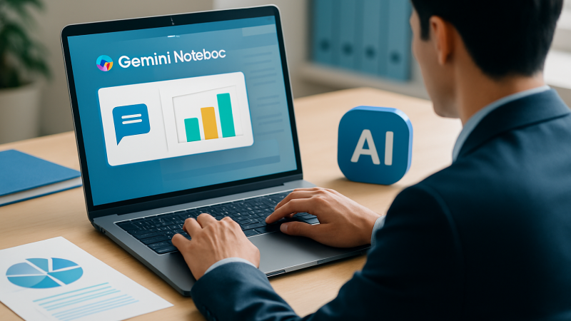 社内資料を投げて15分待つだけ——「Gemini Notebook」で問い合わせ9割減という実例