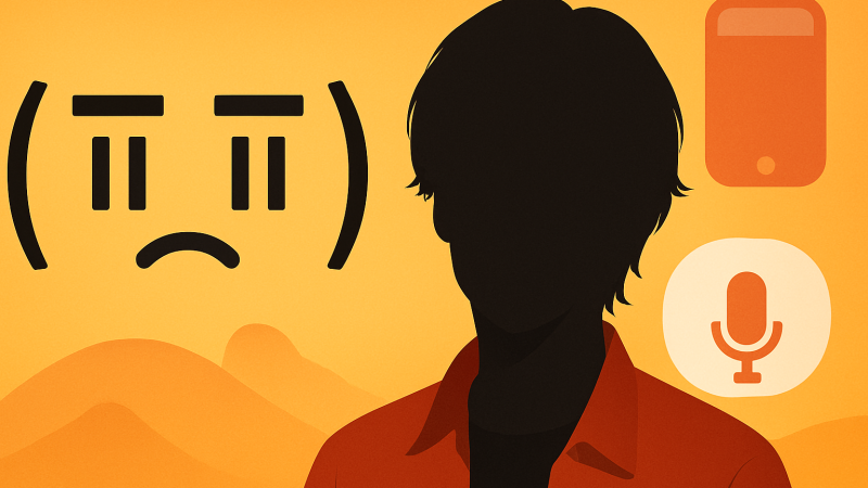 大森元貴が生んだ「縦眉」顔文字、Simejiは半日で辞書に登録していた