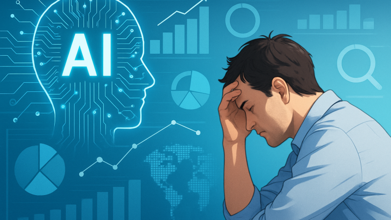 導入率87%、なのに効果を実感できたのは9%——生成AI導入企業で広がる「AI疲れ」の正体