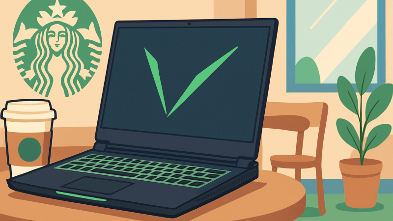 スタバで開くと浮く？ ドラゴン柄ゲーミングノートPCへのMSI公式の便乗リポストが話題に