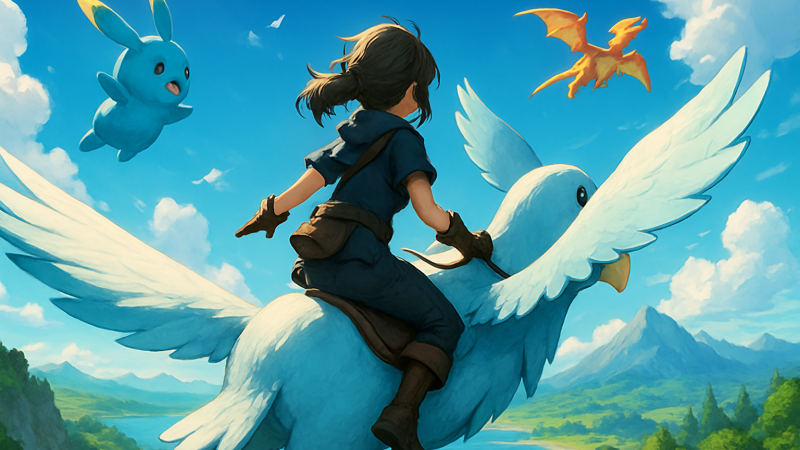 Garenaが『パルワールド オンライン』発表 巨大なパルと空を飛ぶ、モバイル版MMORPGの中身