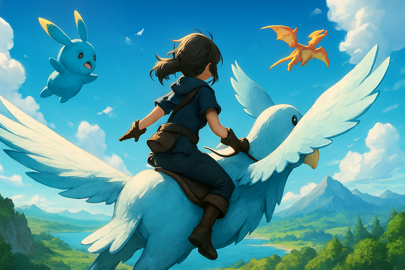 Garenaが『パルワールド オンライン』発表 巨大なパルと空を飛ぶ、モバイル版MMORPGの中身