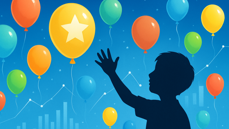 Xの誕生日に風船が飛ぶ理由、その裏にあるちょっとしたデータ戦略